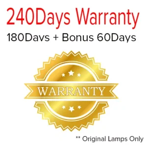 Benq Projector Lamp 240Days warranty